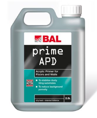 BAL 2.5L APD ACRYLIC PRIMER for WALLS & FLOORS, 18700